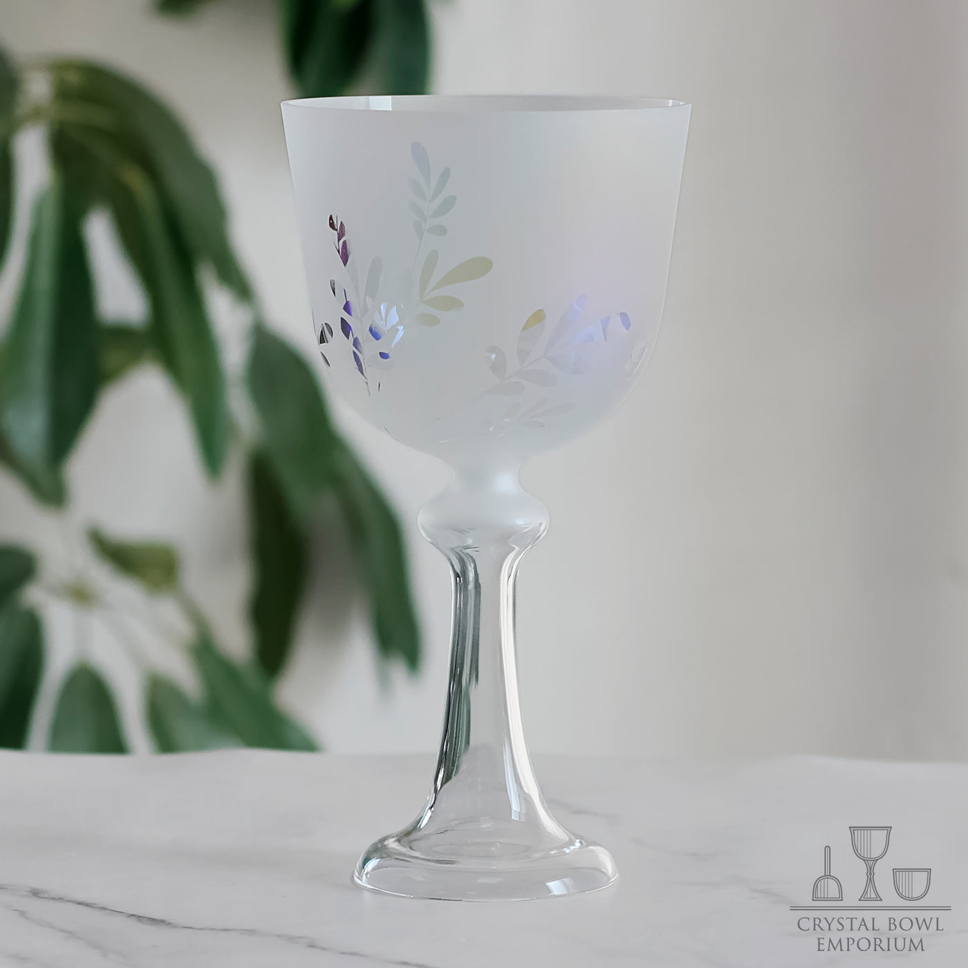 Frosted Leaf Chalice